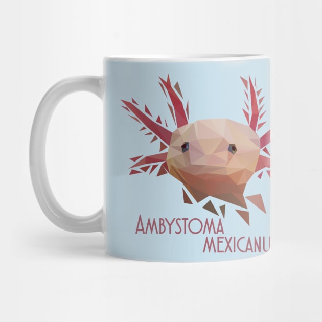 Low Poly AXOLOTL by MVRK Designs